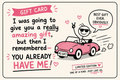 “Im The Gift” Gift Card