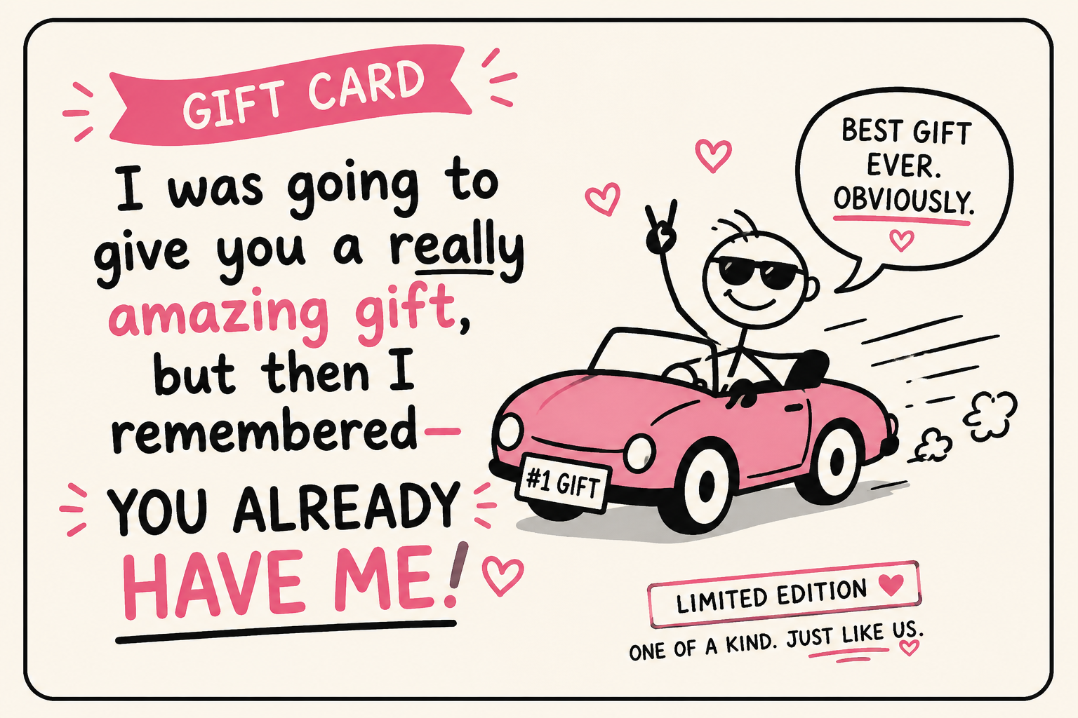 “Im The Gift” Gift Card