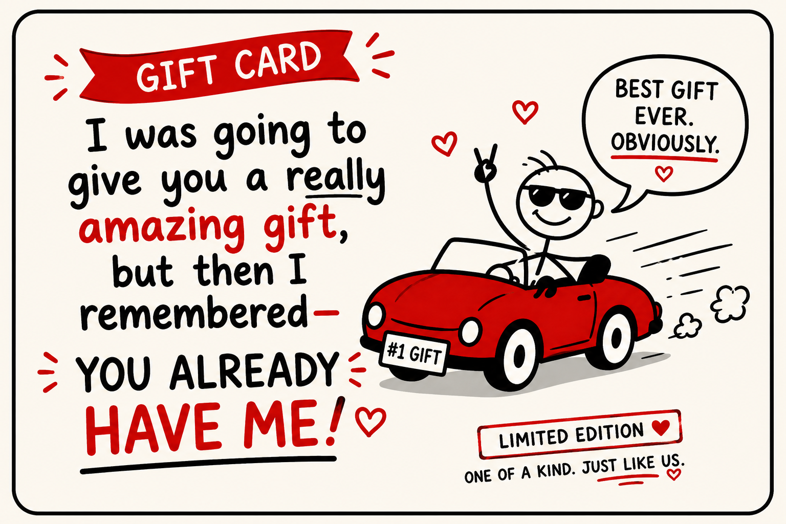 “Im The Gift” Gift Card